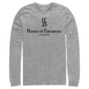 Men's Cruella House of Baroness London Logo  Adult Long Sleeve Shirt