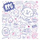 Men's Turning Red Doodle Collage  Adult T-Shirt