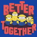 Men's Minions: The Rise of Gru Better Together  Adult T-Shirt