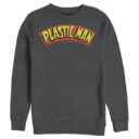 Men's Justice League Plastic Man Logo  Adult Sweatshirt