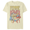 Men's Justice League Femme Power Heroines  Adult T-Shirt