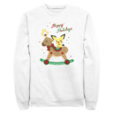 Men's Pokemon Christmas Pichu Rocker  Adult Sweatshirt