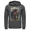 Men's Justice League Hero Artistic Poster  Adult Pull Over Hoodie