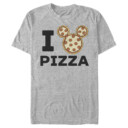 Men's Mickey & Friends Mickey MousePizza  Adult T-Shirt