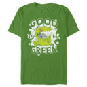Men's Rugrats St. Patrick's Day Reptar Good to be Green  Adult T-Shirt