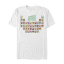Men's Nintendo Animal Crossing Periodic Table  Adult T-Shirt