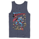 Men's Superman Hero Break Barriers  Adult Tank Top