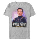 Men's Star Trek: Discovery Captain Lorca Side Profile Pose  Adult T-Shirt
