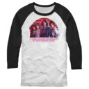 Men's Stranger Things Teen Group Shot  Adult Baseball Tee