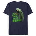 Men's Encanto We Don't Talk About Bruno Green Text  Adult T-Shirt