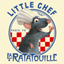 Men's Ratatouille Little Chef Remy Circle  Adult T-Shirt
