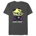 Men's Star Wars: The Mandalorian Halloween Grogu Vampire Costume Always Hungry  Adult T-Shirt