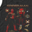 Men's Marvel Spider-Man: No Way Home Iron Suit Gear  Adult Tank Top