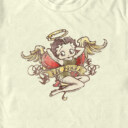 Men's Betty Boop Lil' Angel Tattoo  Adult T-Shirt