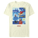 Men's DC League of Super-Pets Battle Ready Poster  Adult T-Shirt