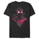 Men's Marvel Spider-Man: Miles Morales Portrait Drawing  Adult T-Shirt