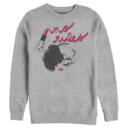 Men's Cruella No Rules Fashion Sketch  Adult Sweatshirt