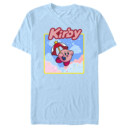 Men's Nintendo Kirby Flying Portrait  Adult T-Shirt