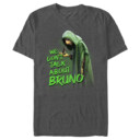 Men's Encanto We Don't Talk About Bruno Green Text  Adult T-Shirt