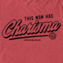 Men's Dungeons & Dragons This Mom Has Charisma  Adult T-Shirt