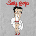 Men's Betty Boop Classic White Dress Betty  Adult T-Shirt