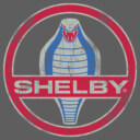 Men's Shelby Cobra Vintage Logo  Adult Tank Top