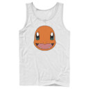 Men's Pokemon Charmander Smile  Adult Tank Top