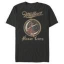 Men's Miller High Life Vintage Lady Logo  Adult T-Shirt
