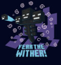 Men's Minecraft Fear the Wither  Adult T-Shirt