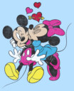 Men's Mickey & Friends Valentine's Day Minnie Mouse Smooch  Adult T-Shirt