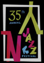 Men's Soul NY Jazz Festival Poster  Adult T-Shirt