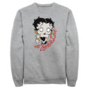 Men's Betty Boop Valentine's Day Zombie Love  Adult Sweatshirt