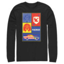 Men's Peacemaker Icon Panels  Adult Long Sleeve Shirt