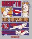 Men's DC League of Super-Pets Krypto the Superdog  Adult T-Shirt