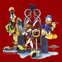 Men's Kingdom Hearts 1 King of Hearts  Adult T-Shirt