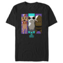 Men's Star Wars: Galaxy of Creatures Panel of Creatures  Adult T-Shirt