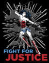 Men's Wonder Woman 1984 Justice Fighter  Adult T-Shirt