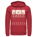 Men's Nintendo Christmas Sweater Mario  Adult Pull Over Hoodie