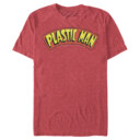 Men's Justice League Plastic Man Logo  Adult T-Shirt
