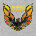 Men's General Motors Classic Pontiac Firebird Logo  Adult T-Shirt