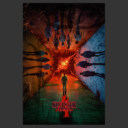 Men's Stranger Things The Rift Has Many Dimensions Poster  Adult Pull Over Hoodie