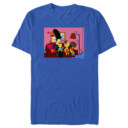 Men's The Simpsons Horror Family Couch  Adult T-Shirt