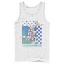 Men's Kingdom Hearts 1 Friendship Tower  Adult Tank Top