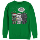 Men's Star Wars Christmas Boba It's Cold Outside  Adult Sweatshirt
