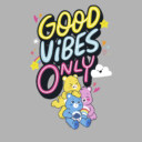 Men's Care Bears Good Vibes Only  Adult T-Shirt