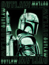 Men's Star Wars: The Book of Boba Fett Outlaw  Adult T-Shirt