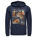 Men's Star Wars: The Mandalorian The Child Collage  Adult Pull Over Hoodie