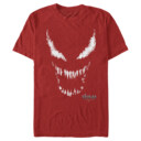 Men's Marvel Venom: Let There be Carnage Big White and Red face  Adult T-Shirt