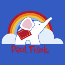 Men's Paul Frank Ellie Rainbow  Adult T-Shirt