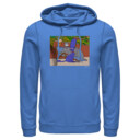 Men's The Simpsons Treehouse of Horrors Animals Scene  Adult Pull Over Hoodie